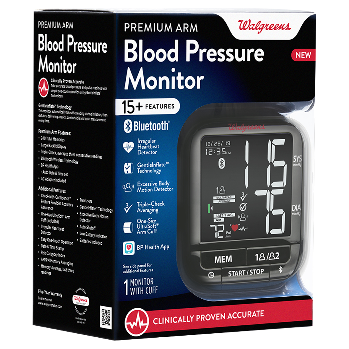 Walgreens Auto Arm Blood Pressure Monitor